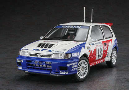 HASEGAWA 1/24 Nissan Pulsar Rnn14 Gti-R '1991 Acropolis Rally' Plastic Model- Japan Figure Store - #1 Bring To You The Best Japanese Goods