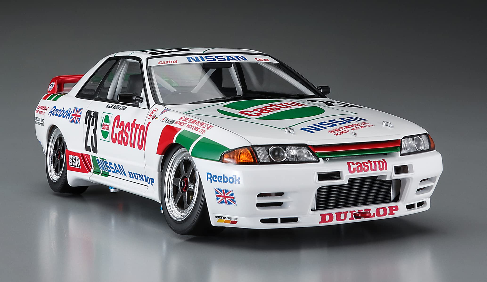 HASEGAWA 1/24 Nissan Skyline Gt-R Bnr32 Gr.A Spec 1990 Macau Gear Race Plastic Model- Japan Figure Store - #1 Bring To You The Best Japanese Goods