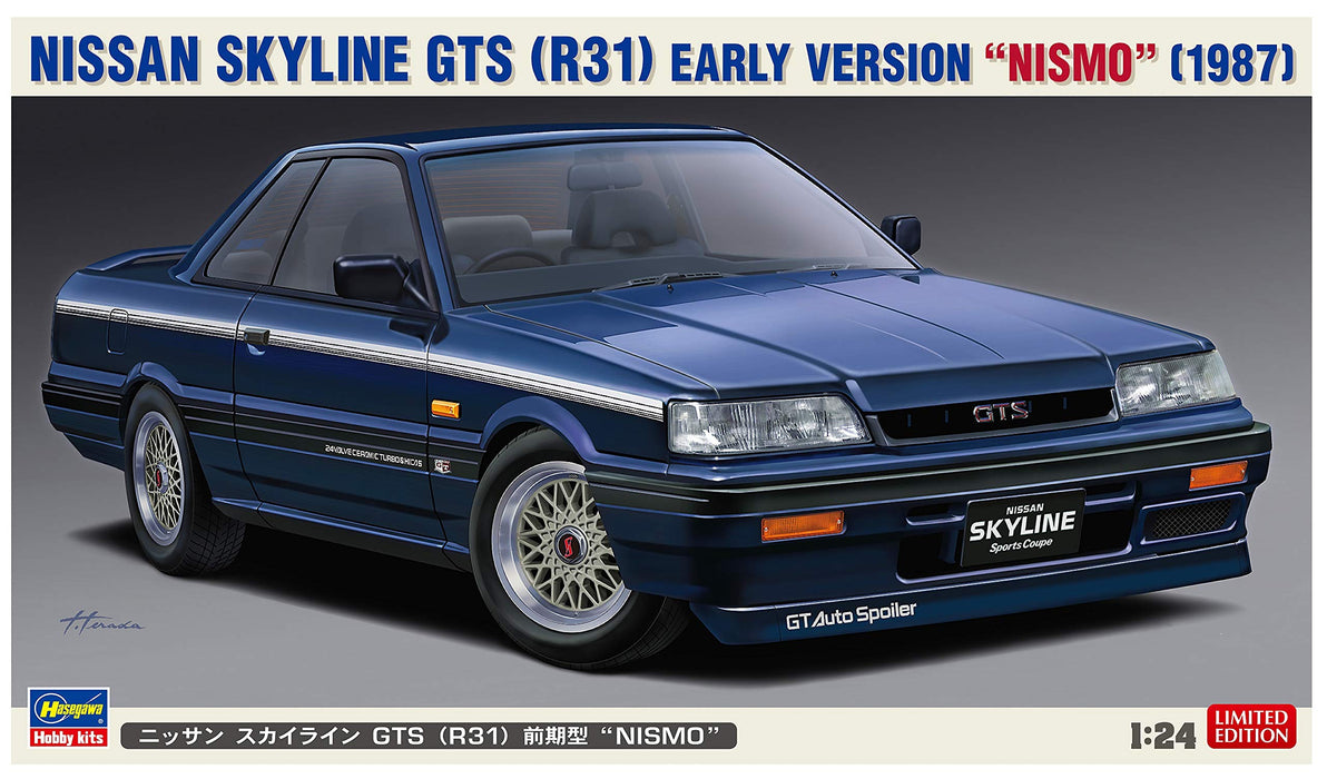 HASEGAWA 20378 Nissan Skyline Gts R31 Early Type Nismo 1/24 Scale Kit- Japan Figure Store - #1 Bring To You The Best Japanese Goods