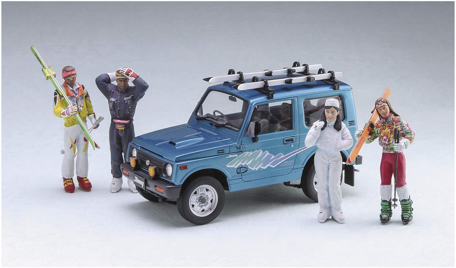 HASEGAWA 1/24 Suzuki Jimny 'Ski Version' Plastic Model- Japan Figure Store - #1 Bring To You The Best Japanese Goods