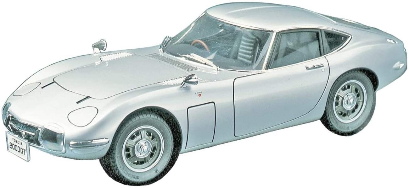 HASEGAWA 1/24 Toyota 2000Gt Early Type 1967 Plastic Model- Japan Figure Store - #1 Bring To You The Best Japanese Goods