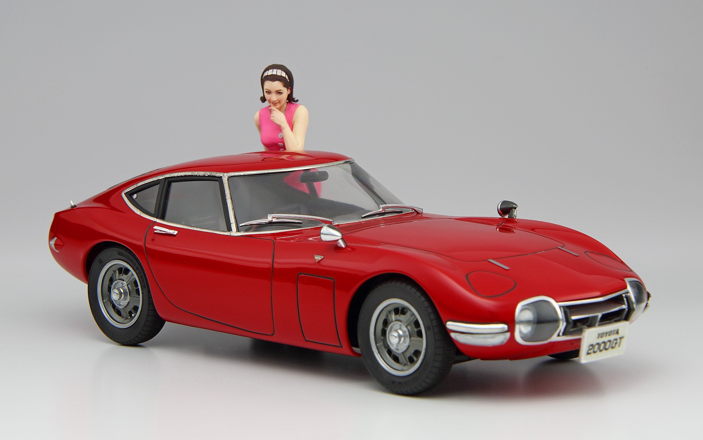 HASEGAWA Sp366 Toyota 2000 Gt W/ Girls Figure 1/24 Scale Kit Pre Order- Japan Figure Store - #1 Bring To You The Best Japanese Goods