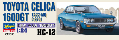 Hasegawa 1/24 Toyota Celica 1600Gt Hc12 Japanese Classical Cars Scale Model Kit- Japan Figure Store - #1 Bring To You The Best Japanese Goods
