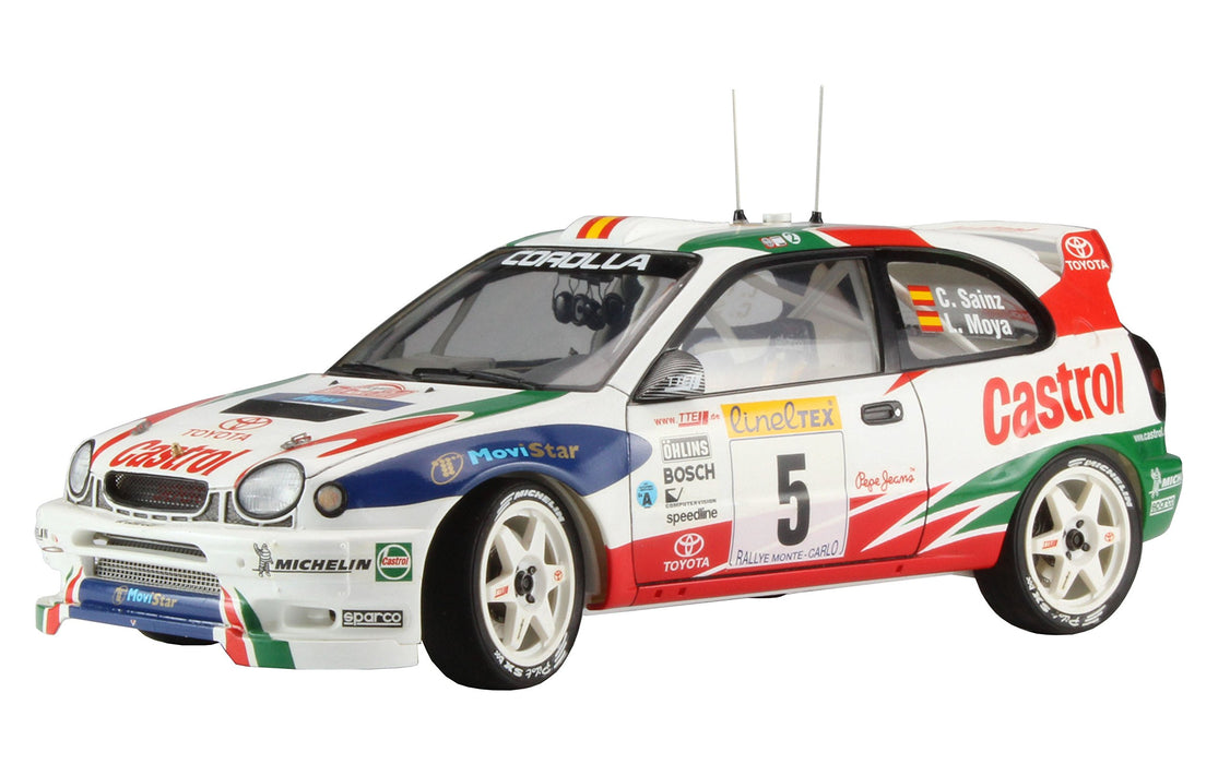 Hasegawa 20266 Toyota Corolla Wrc 1998 Monte-Carlo Rally Winner 1/24 Scale Racing Car- Japan Figure Store - #1 Bring To You The Best Japanese Goods