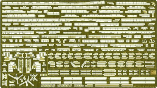 HASEGAWA Qg26 721265 Ijn Aircraft Carrier Akagi Photo Etched Parts Basic A 1/350- Japan Figure Store - #1 Bring To You The Best Japanese Goods