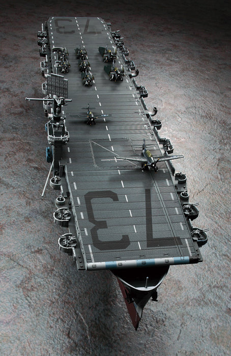 Hasegawa 1/350 U.S. Navy Escort Carrier Cve-73 Gambier Bay Plastic Model Z27- Japan Figure Store - #1 Bring To You The Best Japanese Goods