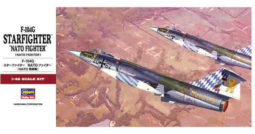 HASEGAWA Pt20 F-104G Starfighter Nato Fighter 1/48 Model Kit- Japan Figure Store - #1 Bring To You The Best Japanese Goods