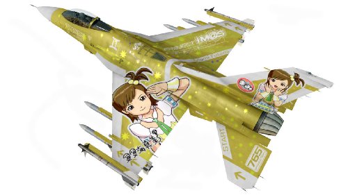 Hasegawa 1/48 F-16c Fighting Falcon The Idolmaster Mami Futami Model Kit- Japan Figure Store - #1 Bring To You The Best Japanese Goods