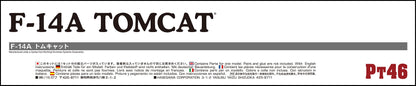 HASEGAWA 1/48 F-14A Tomcat U.S. Navy Carrier-Borne Fighter Plastic Model- Japan Figure Store - #1 Bring To You The Best Japanese Goods