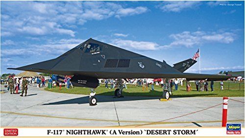 Hasegawa 1/72 F-117a Nighthawk Desert Storm Plastic Model Kit- Japan Figure Store - #1 Bring To You The Best Japanese Goods