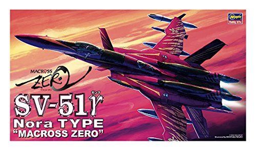 Hasegawa 1/72 Macross Zero Sv-51r Nora Type Fighter Model Kit- Japan Figure Store - #1 Bring To You The Best Japanese Goods