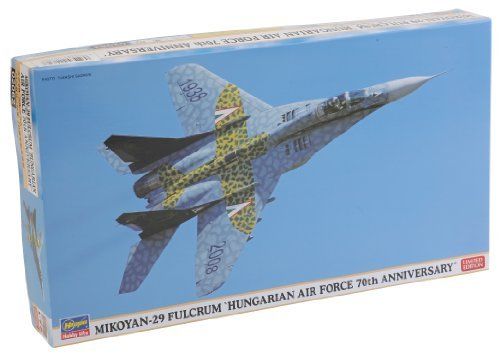Hasegawa 1/72 Mig-29 Fulcrum Hungarian Air Force The 70th Anniversary Model Kit- Japan Figure Store - #1 Bring To You The Best Japanese Goods