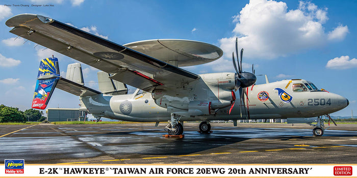 HASEGAWA 02337 E-2K Hawkeye Taiwan Air Force 20Ewg 20Th Anniversary 1/72 Scale Kit- Japan Figure Store - #1 Bring To You The Best Japanese Goods