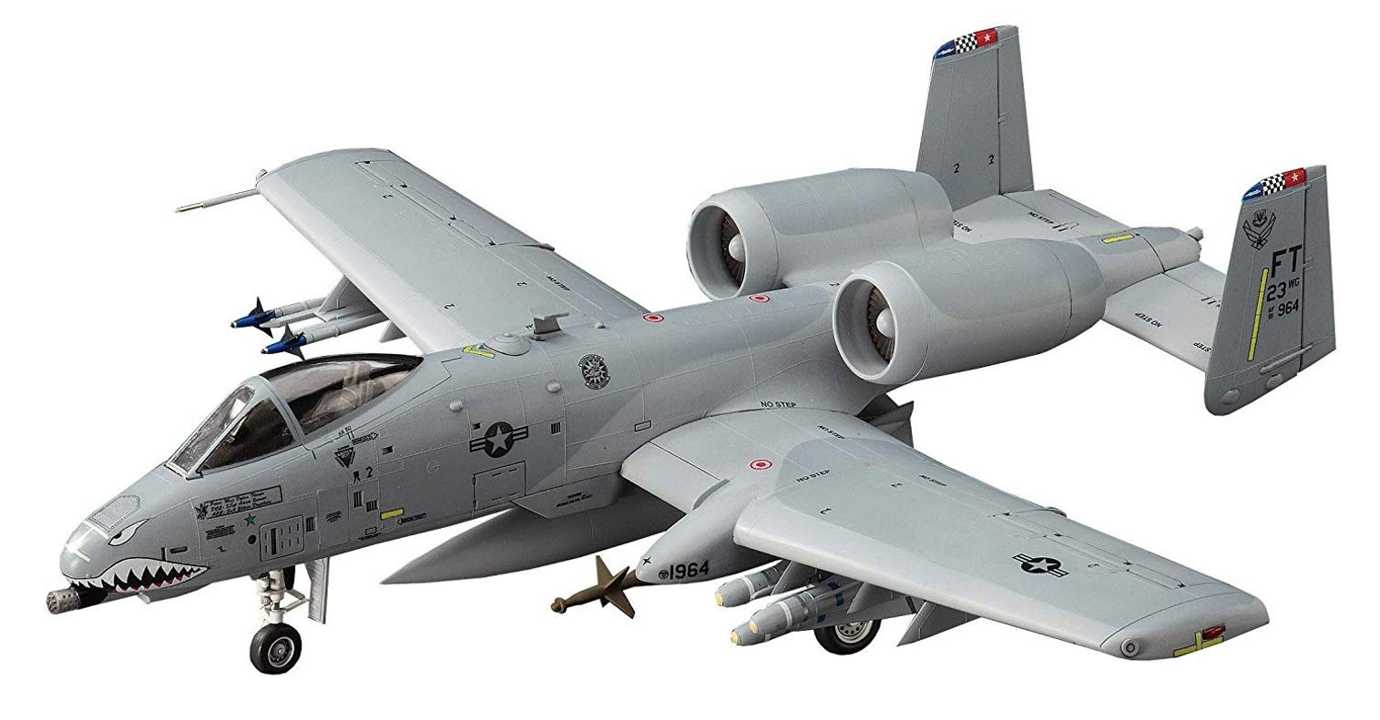 HASEGAWA 1/72 A-10C Thunderbolt Ii U.S. Air Force Attacker Plastic Model- Japan Figure Store - #1 Bring To You The Best Japanese Goods