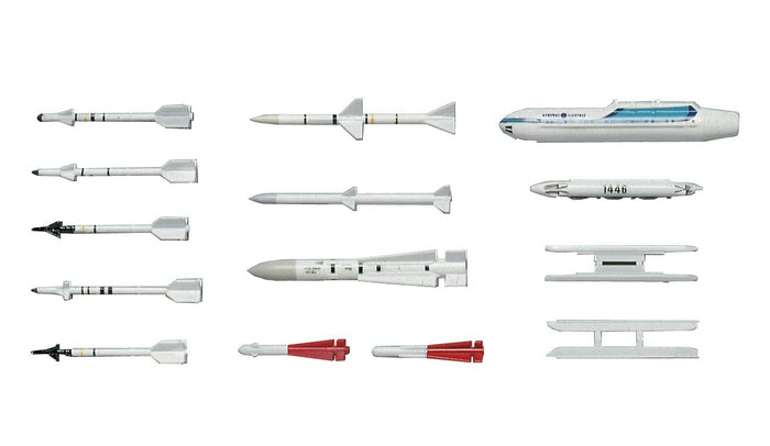 Hasegawa 1/72 US Air Force Aircraft Weapon III Plastic Model X72-3 Kit- Japan Figure Store - #1 Bring To You The Best Japanese Goods