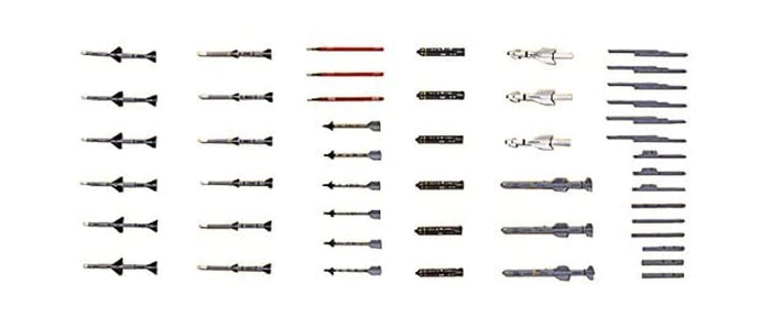 HASEGAWA 1/72 Aircraft Weapons V U.S. Missiles & Launcher Set Plastic Model- Japan Figure Store - #1 Bring To You The Best Japanese Goods