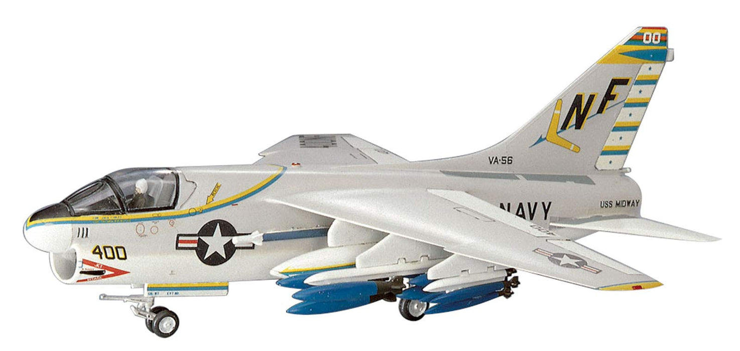Hasegawa 1/72 A-7A Corsair II US Navy Carrier Attack Aircraft Plastic Model B8- Japan Figure Store - #1 Bring To You The Best Japanese Goods