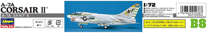 Hasegawa 1/72 A-7A Corsair II US Navy Carrier Attack Aircraft Plastic Model B8- Japan Figure Store - #1 Bring To You The Best Japanese Goods