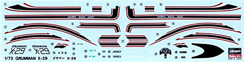 Hasegawa 1/72 Scale X-29A Model Kit Product Code B13- Japan Figure Store - #1 Bring To You The Best Japanese Goods