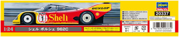 HASEGAWA 20337 Shell Porsche 962C 1/24 Scale Kit- Japan Figure Store - #1 Bring To You The Best Japanese Goods
