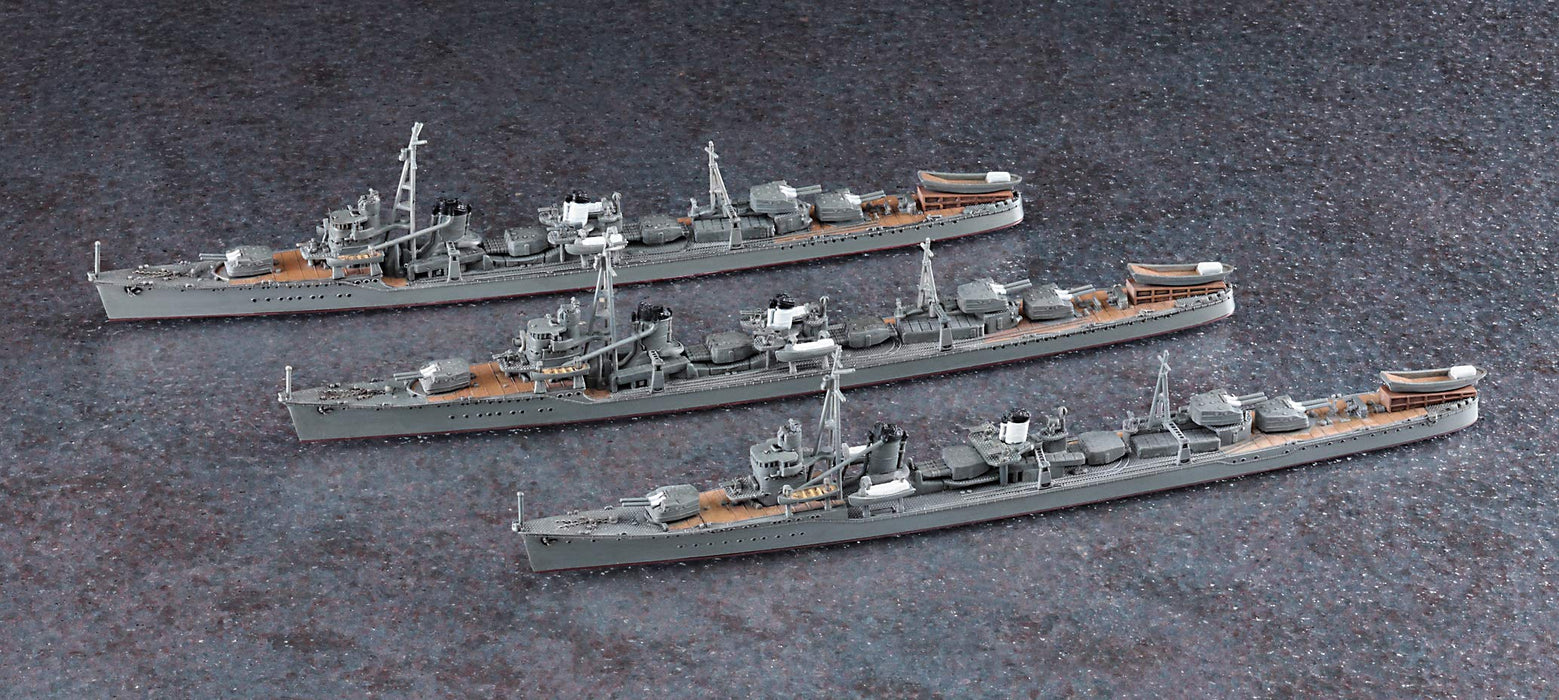 Hasegawa 30062 1/700 Japanese Navy Destroyer Yugumo Fuun (Yugumo Type) Asagumo (Asashio Type) Kiska Island Retreat Operation 3 Ship Set Plastic Model- Japan Figure Store - #1 Bring To You The Best Japanese Goods