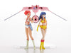 HASEGAWA 1/20 'Dirty Pair' Kay & Yuri W/Lovely Angel 1/300 Plastic Model- Japan Figure Store - #1 Bring To You The Best Japanese Goods