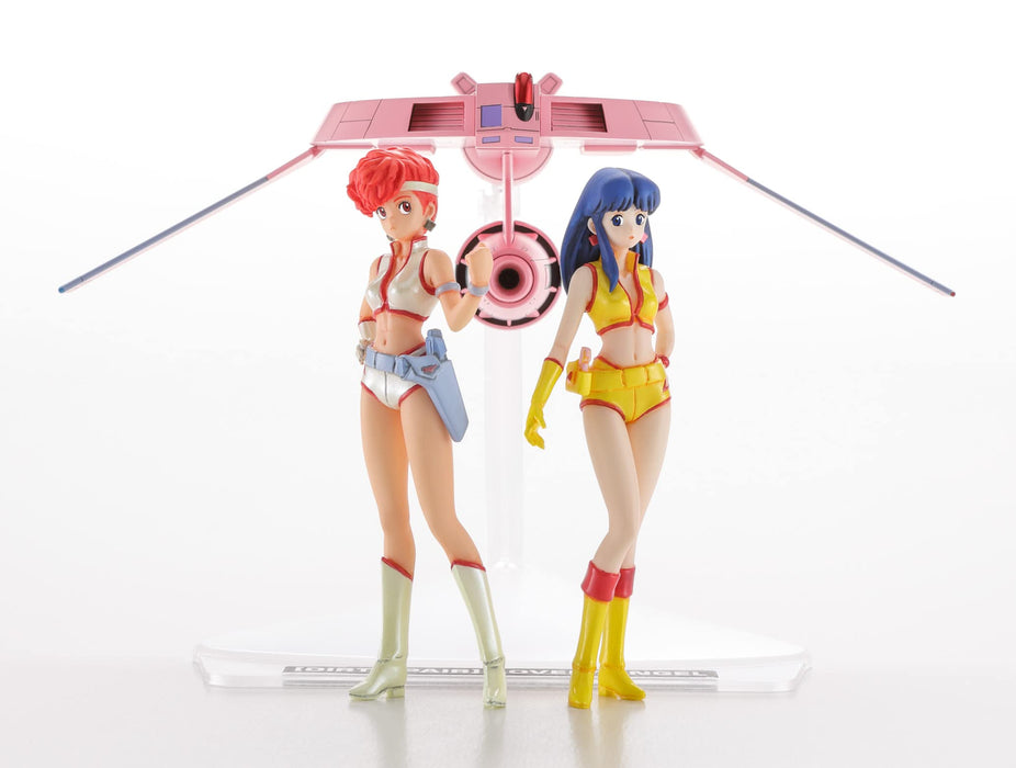 HASEGAWA 1/20 'Dirty Pair' Kay & Yuri W/Lovely Angel 1/300 Plastic Model- Japan Figure Store - #1 Bring To You The Best Japanese Goods