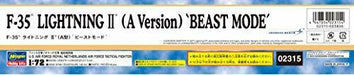 Hasegawa F-35 Lightning Ii Typea 'beast Mode' Plastic Model- Japan Figure Store - #1 Bring To You The Best Japanese Goods