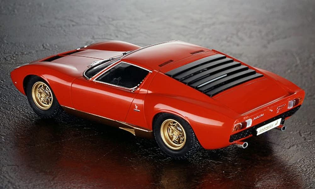 HASEGAWA 1/24 Lamborghini Miura P400 Sv 1971 Plastic Model- Japan Figure Store - #1 Bring To You The Best Japanese Goods