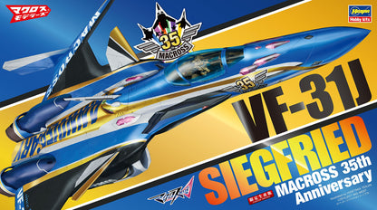 HASEGAWA Macross 65842 Vf-31J Siegfried 'Macross 35Th Anniversary Painted' 1/72 Scale Kit- Japan Figure Store - #1 Bring To You The Best Japanese Goods