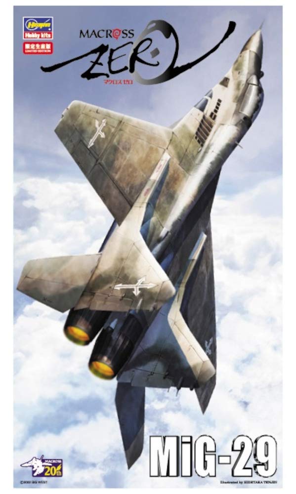 HASEGAWA 1/72 Macross Zero Mig-29 Plastic Model- Japan Figure Store - #1 Bring To You The Best Japanese Goods