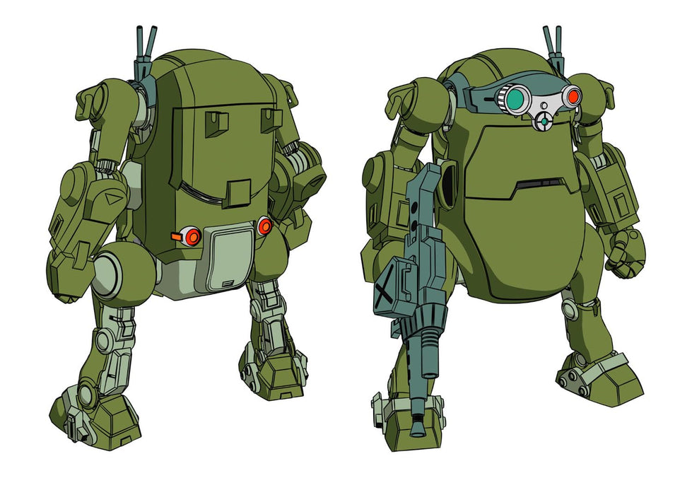 Hasegawa Mechatro Wego Votoms Japan Collaboration Series Vol.1 Scoop Dog & Kiriko 1/35 Scale Plastic Model Cw27- Japan Figure Store - #1 Bring To You The Best Japanese Goods