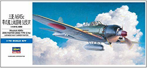 Hasegawa Mitsubishi A6m5c Zero Fighter Type 52 Plastic Model- Japan Figure Store - #1 Bring To You The Best Japanese Goods