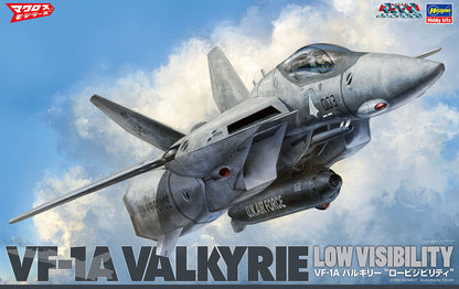 HASEGAWA 1/48 Macross Vf-1A Valkyrie Fighter Low Visibility Plastic Model- Japan Figure Store - #1 Bring To You The Best Japanese Goods