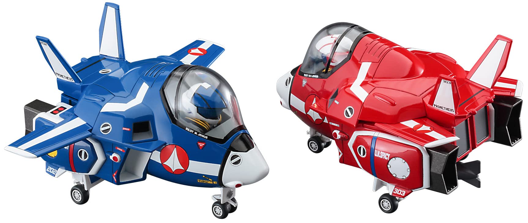 HASEGAWA Vf-1J Valkyrie 'Max & Milia' Macross Plastic Model- Japan Figure Store - #1 Bring To You The Best Japanese Goods