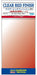 HASEGAWA Tf-22 Clear Red Finish 90 X 200Mm- Japan Figure Store - #1 Bring To You The Best Japanese Goods