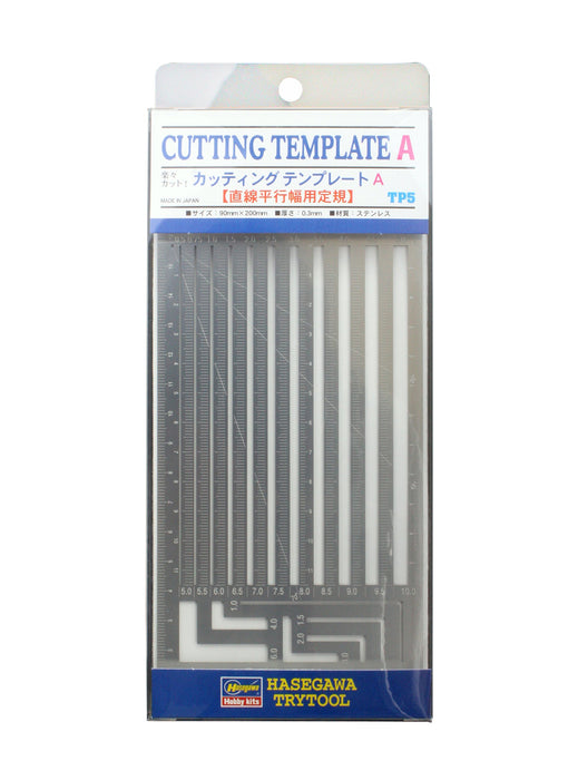 HASEGAWA Tp-05 Cutting Template A Straight- Japan Figure Store - #1 Bring To You The Best Japanese Goods