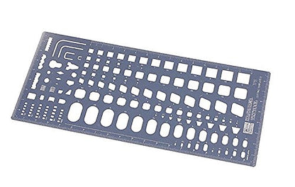 Hasegawa Try Tool Cutting Template D Square Ruler Plastic Model Tool Tp8- Japan Figure Store - #1 Bring To You The Best Japanese Goods