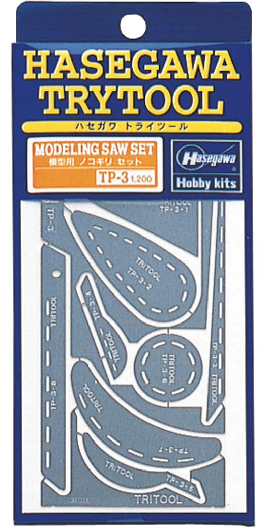 HASEGAWA Tp-03 Modeling Saw Set- Japan Figure Store - #1 Bring To You The Best Japanese Goods