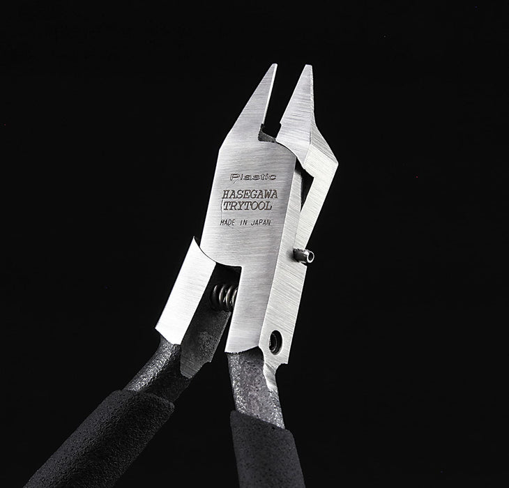HASEGAWA Plastic Model Nipper 'Zan' Extra Thin Straight Blade One Sided- Japan Figure Store - #1 Bring To You The Best Japanese Goods