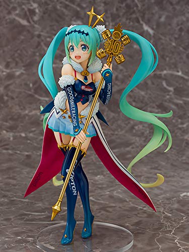 Aquamarine Hatsune Miku Racing Miku 2018 1/7 Scale Figure Japan- Japan Figure Store - #1 Bring To You The Best Japanese Goods