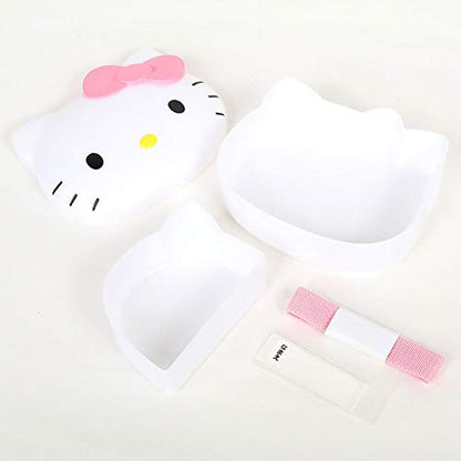 Hello Kitty Sanrio Face Lunch Box- Japan Figure Store - #1 Bring To You The Best Japanese Goods