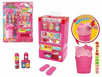 Hello Kitty Toy Vending Machine With Coins Juice And Other Accessories- Japan Figure Store - #1 Bring To You The Best Japanese Goods