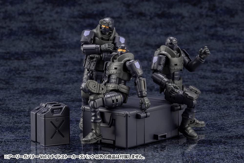 Hexa Gear Early Governor Vol.1 Night Stalkers Pack Height Approx. 76Mm 1/24 Scale Plastic Model Hg099- Japan Figure Store - #1 Bring To You The Best Japanese Goods