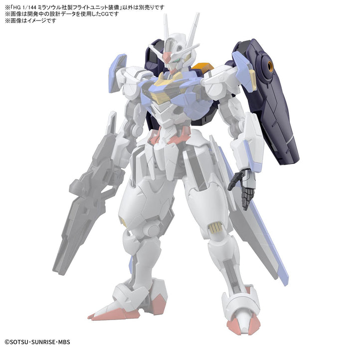 Hg Mobile Suit Gundam Witch Of Mercury Mirasoul Flight Unit Equipment 1/144 Scale Color-Coded Plastic Model- Japan Figure Store - #1 Bring To You The Best Japanese Goods
