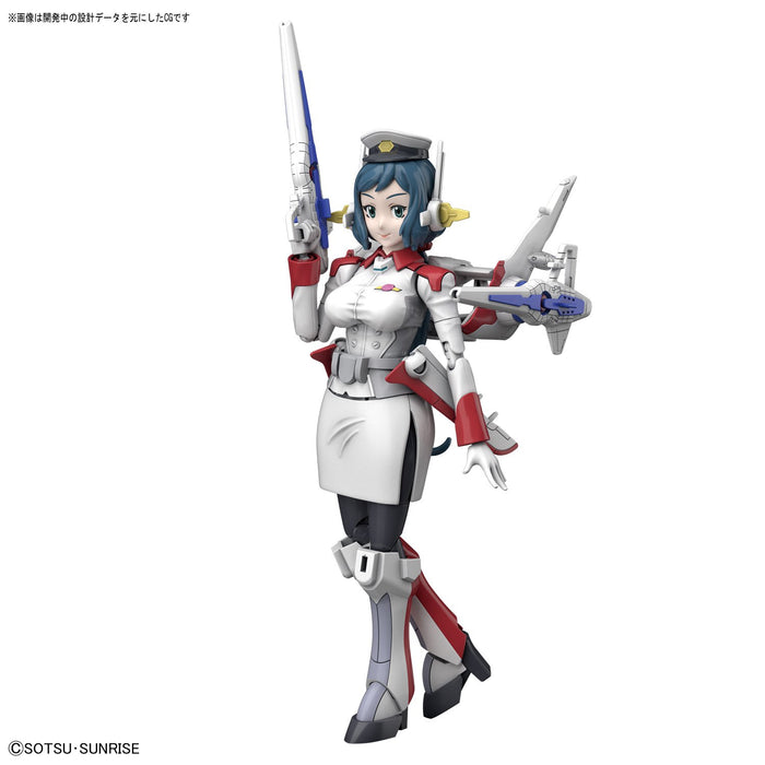 BANDAI Hg Build Fighters 067 Mrs. Loheng Rinko 1/144 Scale Kit- Japan Figure Store - #1 Bring To You The Best Japanese Goods