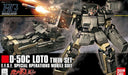 BANDAI Hguc 106 Gundam D-50C Loto Twin Set 1/144 Scale Kit- Japan Figure Store - #1 Bring To You The Best Japanese Goods
