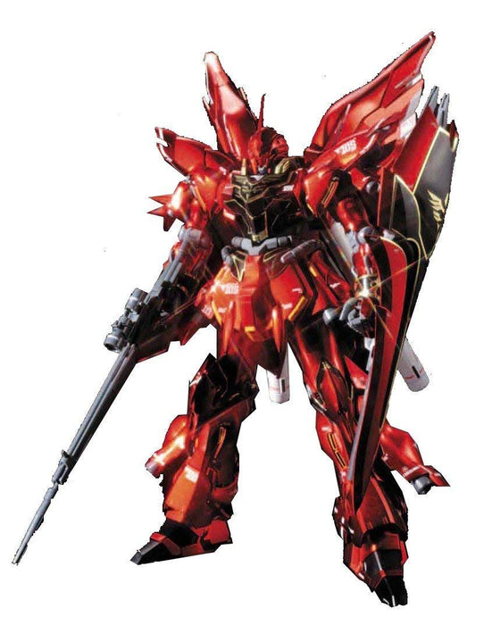 BANDAI Gundam Msn-06S Sinanju Titanium Finish 1/144 Scale Kit- Japan Figure Store - #1 Bring To You The Best Japanese Goods