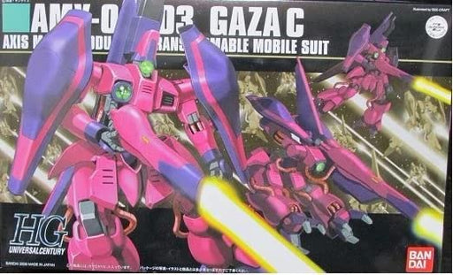 Hguc Mobile Suit Z Gundam Amx-003 Gaza C General Machine 1/144 Scale Color Coded Plastic Model- Japan Figure Store - #1 Bring To You The Best Japanese Goods