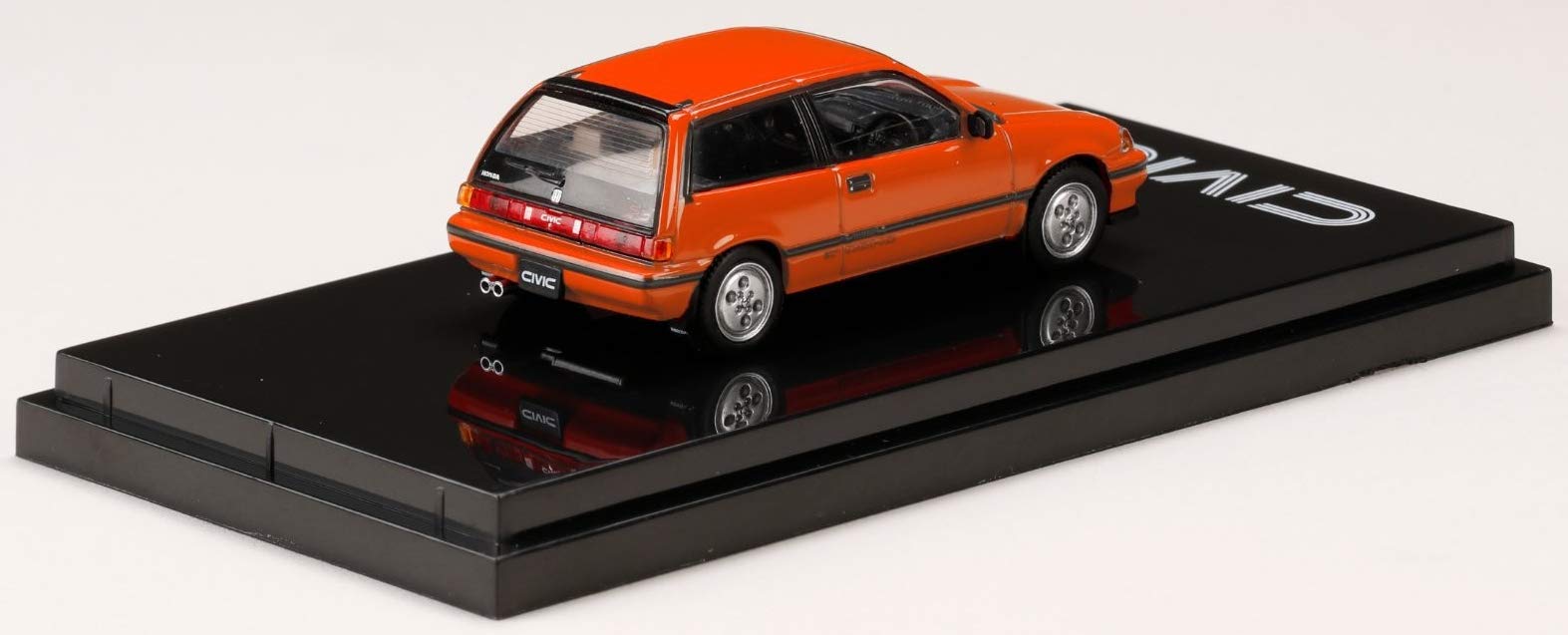 Hobby Japan 1/64 Honda Civic Si 1984 Orange HJ641029Ap- Japan Figure Store - #1 Bring To You The Best Japanese Goods